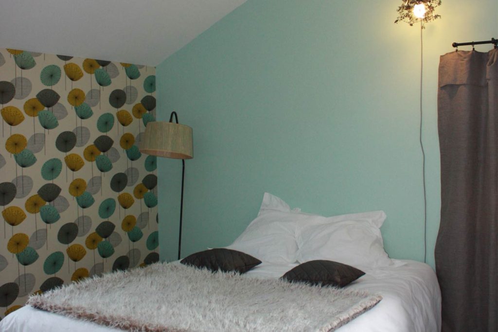 Espace nuit dans la chambre Formica