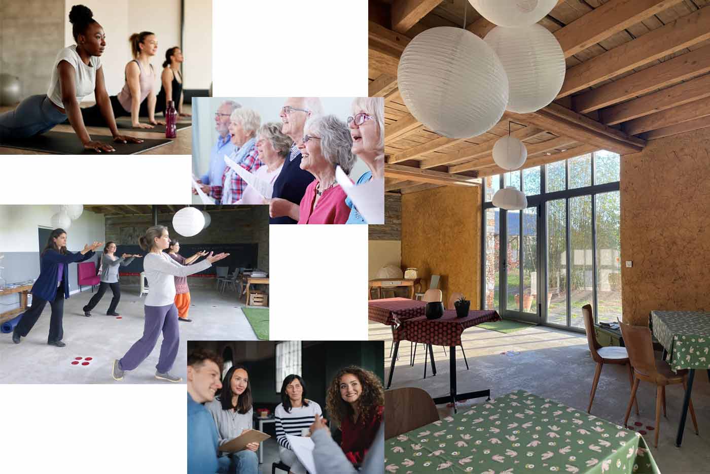 Les ateliers en groupe